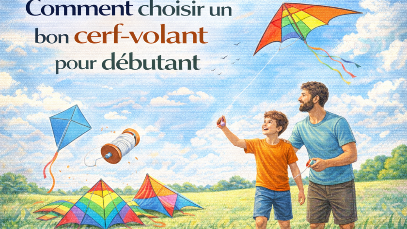 Comment choisir un bon cerf-volant pour débutant