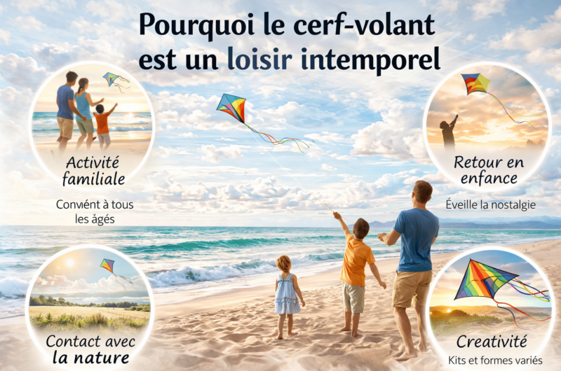 Pourquoi le cerf-volant est un loisir intemporel