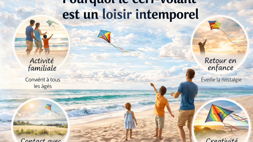 Pourquoi le cerf-volant est un loisir intemporel