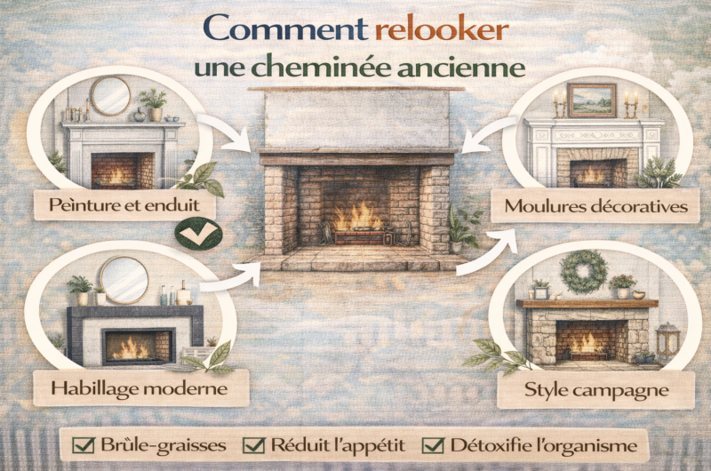 Comment relooker une cheminée ancienne