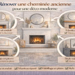 Rénover une cheminée ancienne pour une déco moderne