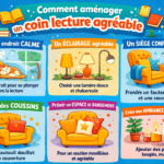 Comment aménager un coin lecture agréable