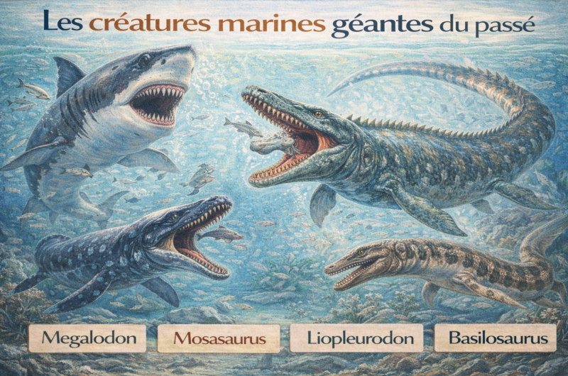 Les créatures marines géantes du passé