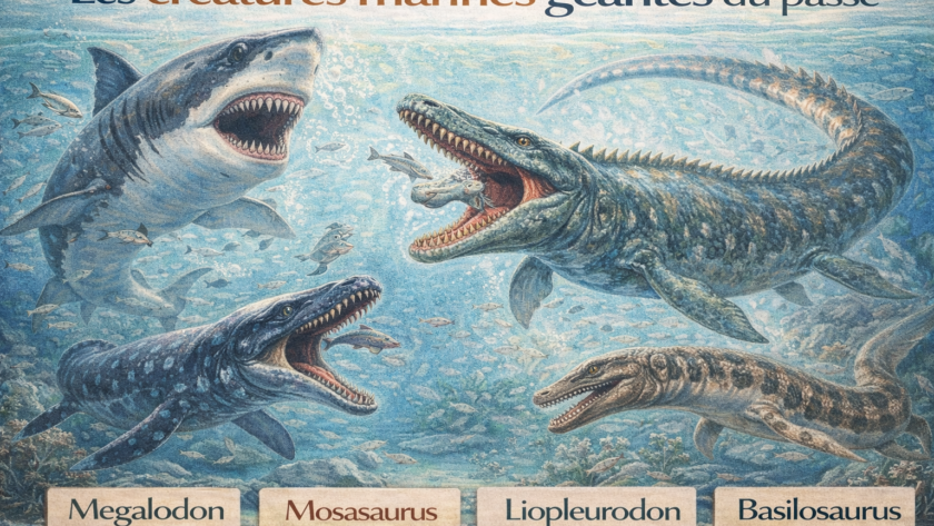 Les créatures marines géantes du passé