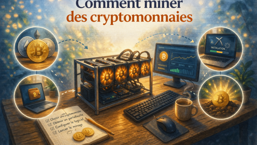 Comment miner des cryptomonnaies