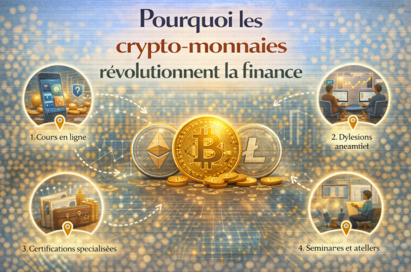 Pourquoi les crypto-monnaies révolutionnent la finance