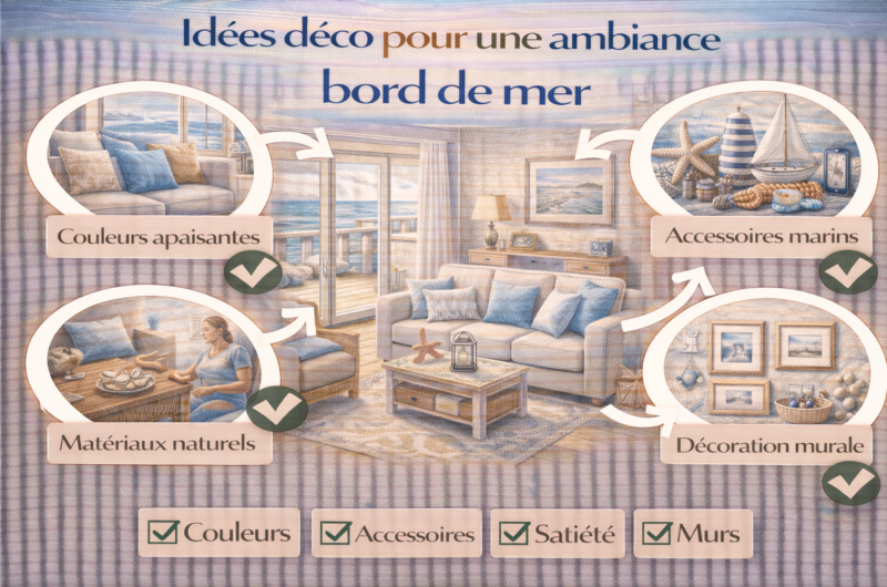 Idées déco pour une ambiance bord de mer