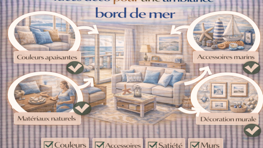 Idées déco pour une ambiance bord de mer