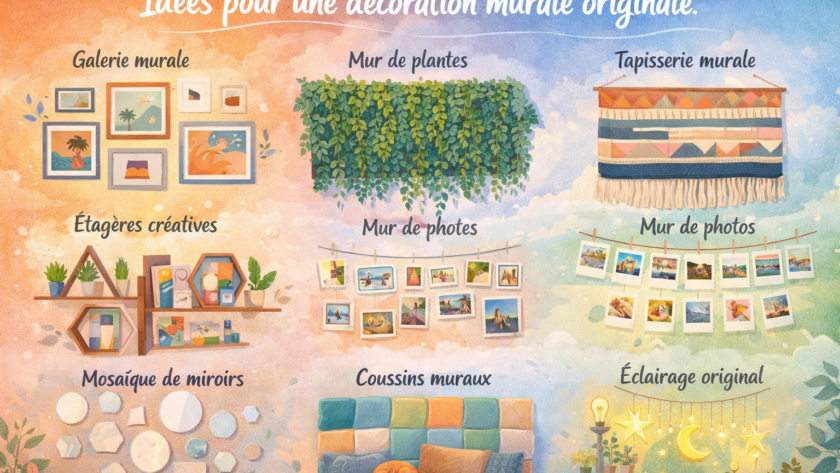 Idées pour une décoration murale originale
