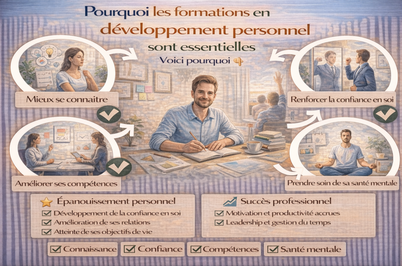Pourquoi les formations en développement personnel sont essentielles