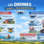 Les drones : usages et règlementations