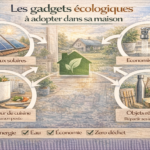 Les gadgets écologiques à adopter dans sa maison