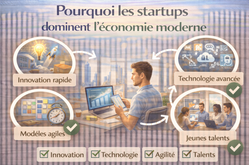 Pourquoi les startups dominent l’économie moderne