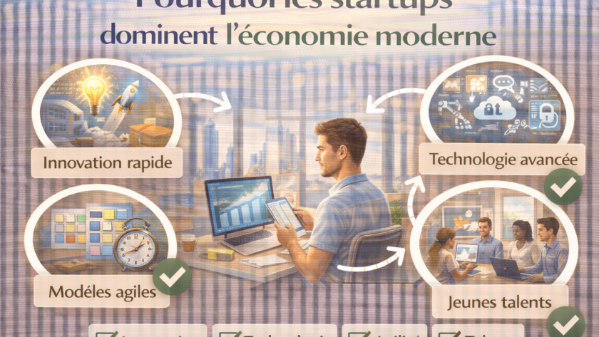 Pourquoi les startups dominent l’économie moderne