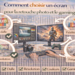 Comment choisir un écran pour la retouche photo et le gaming ?