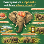Pourquoi les éléphants ont-ils une si bonne mémoire ?
