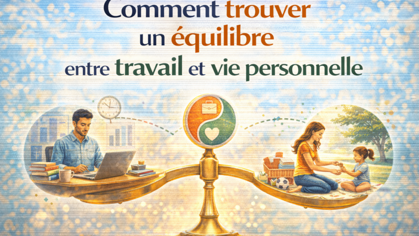 Comment trouver un équilibre entre travail et vie personnelle