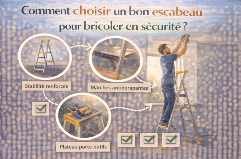 Comment choisir un bon escabeau pour bricoler en sécurité ?
