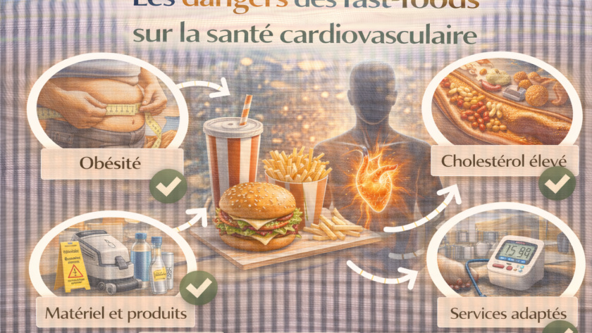 Les dangers des fast-foods sur la santé cardiovasculaire