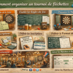 Comment organiser un tournoi de fléchettes