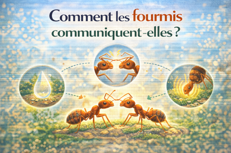 Comment les fourmis communiquent-elles ?
