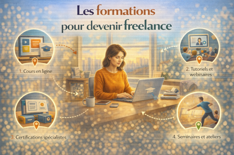 Les formations pour devenir freelance