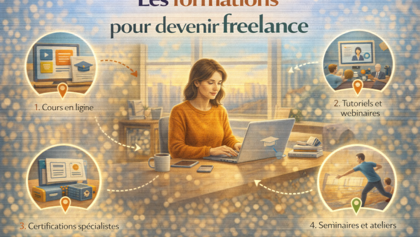 Les formations pour devenir freelance