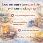 Les erreurs à ne pas faire en home staging