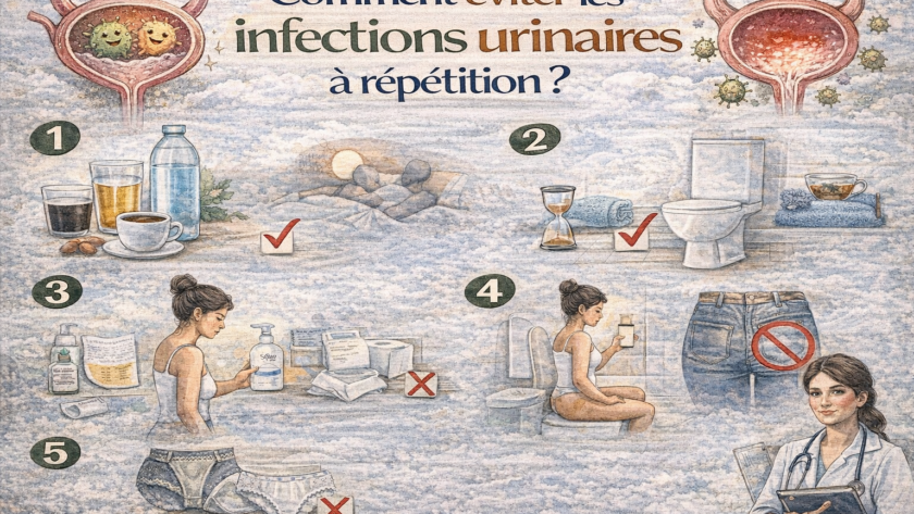 Comment éviter les infections urinaires à répétition ?