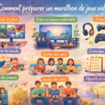 Comment préparer un marathon de jeux vidéo