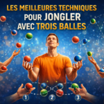 Les meilleures techniques pour jongler avec trois balles