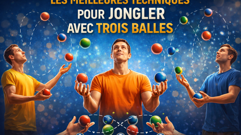 Les meilleures techniques pour jongler avec trois balles