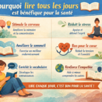 Pourquoi lire tous les jours est bénéfique pour la santé