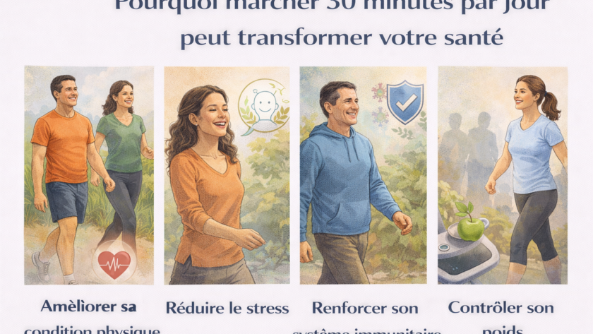 Pourquoi marcher 30 minutes par jour peut transformer votre santé
