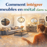 meuble métal décoration