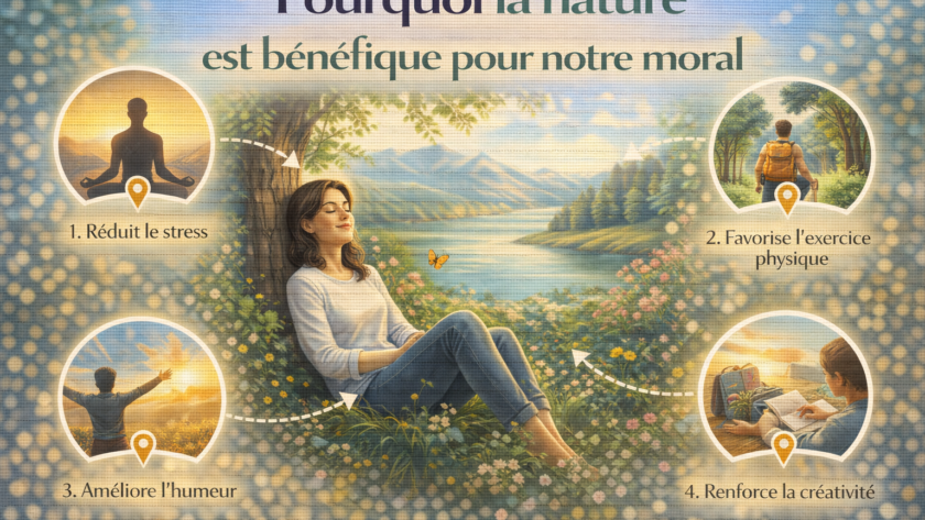 Pourquoi la nature est bénéfique pour notre moral