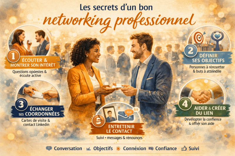 Les secrets d’un bon networking professionnel