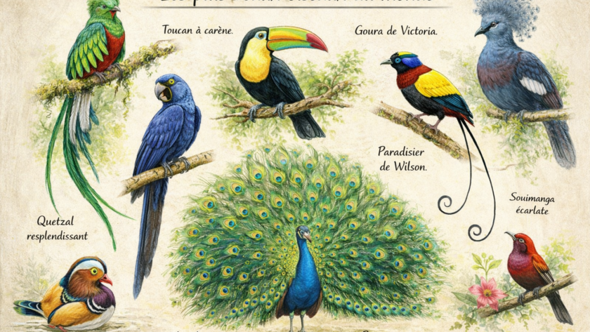 Les plus beaux oiseaux du monde