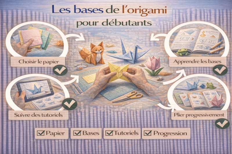 Les bases de l’origami pour débutants
