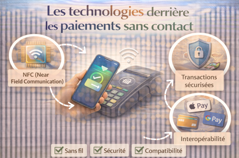 Les technologies derrière les paiements sans contact