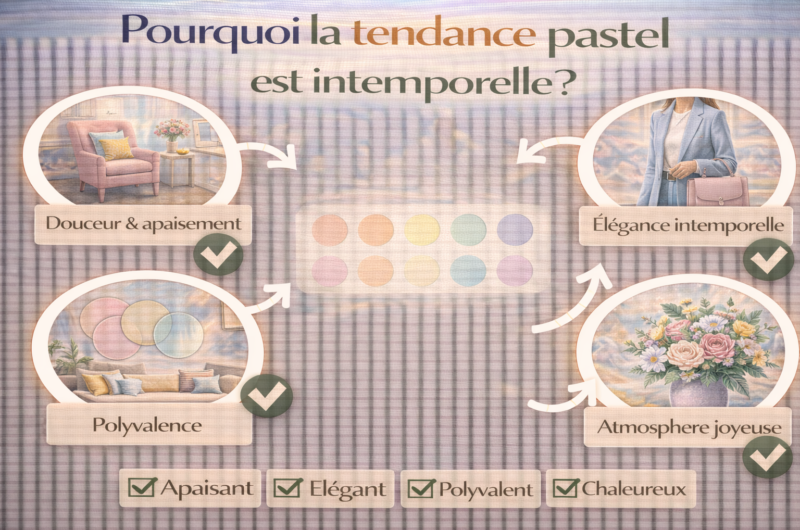 Pourquoi la tendance pastel est intemporelle