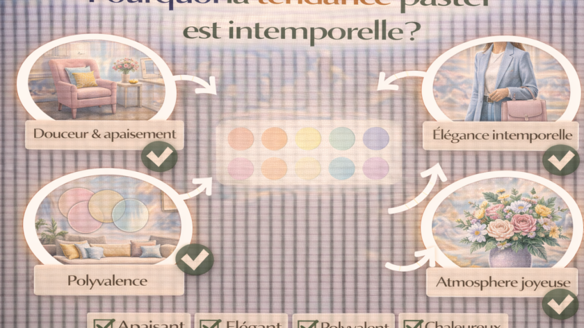 Pourquoi la tendance pastel est intemporelle