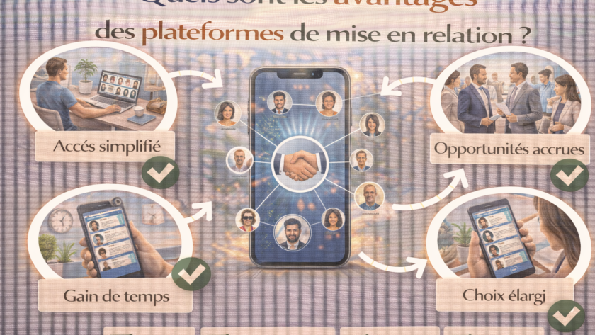 Quels sont les avantages des plateformes de mise en relation ?