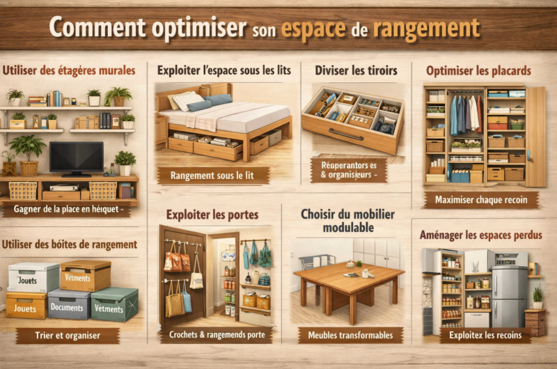 Comment optimiser son espace de rangement
