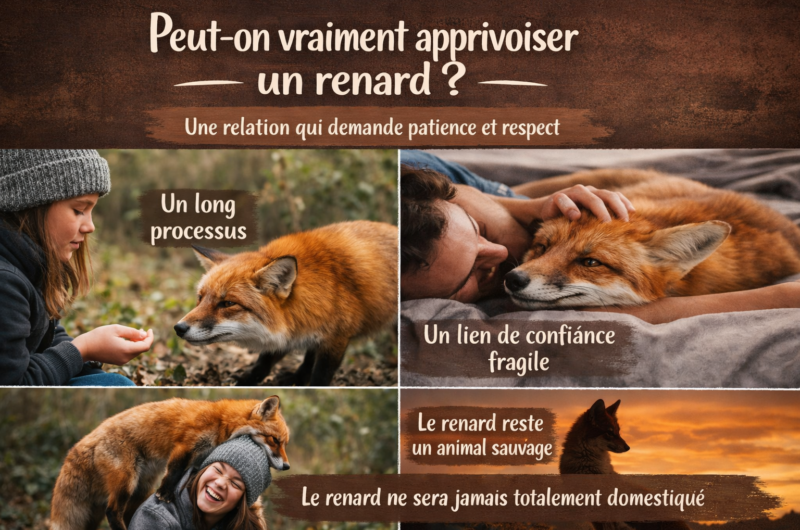 Peut-on vraiment apprivoiser un renard ?