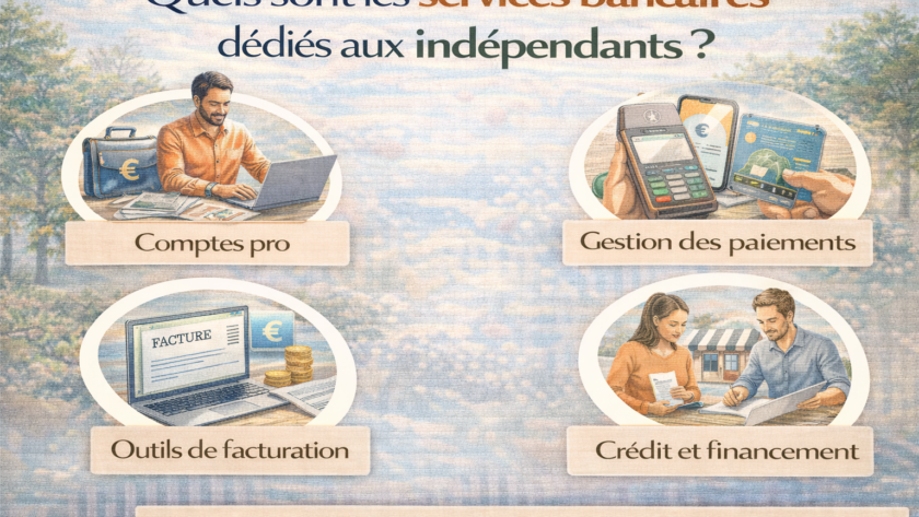 Quels sont les services bancaires dédiés aux indépendants ?