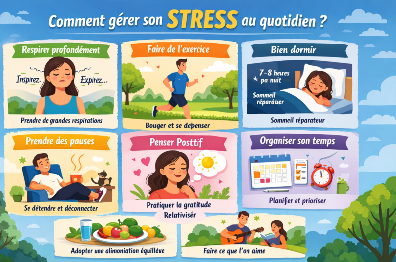 Comment gérer son stress au quotidien ?
