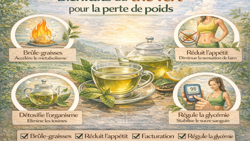 Les bienfaits du thé vert pour la perte de poids