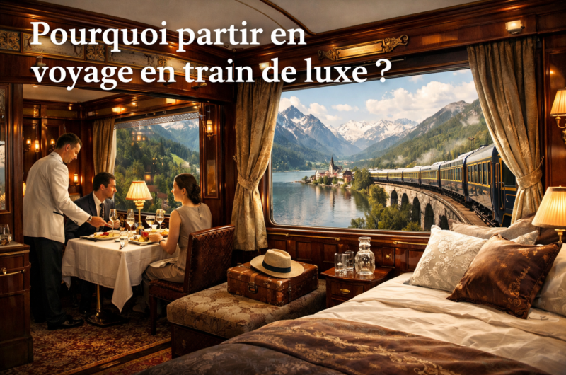 Pourquoi partir en voyage en train de luxe ?