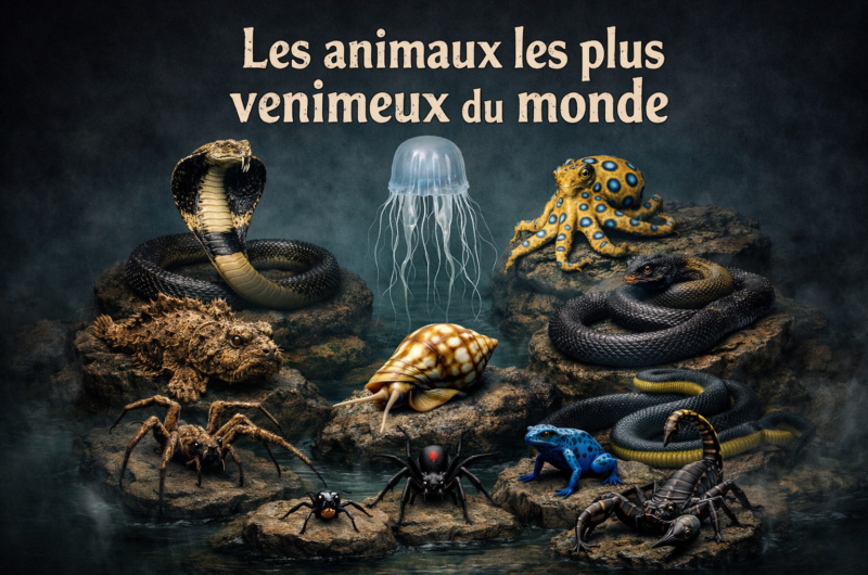 Les animaux les plus venimeux du monde